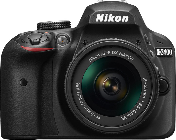 Nikon D3400 + AF-P 18-55 VR + 70-300 VR, černá_1184800524