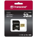 Transcend Micro SDHC 500S 32GB 95MB/s UHS-I U3 + SD adaptér_648911987