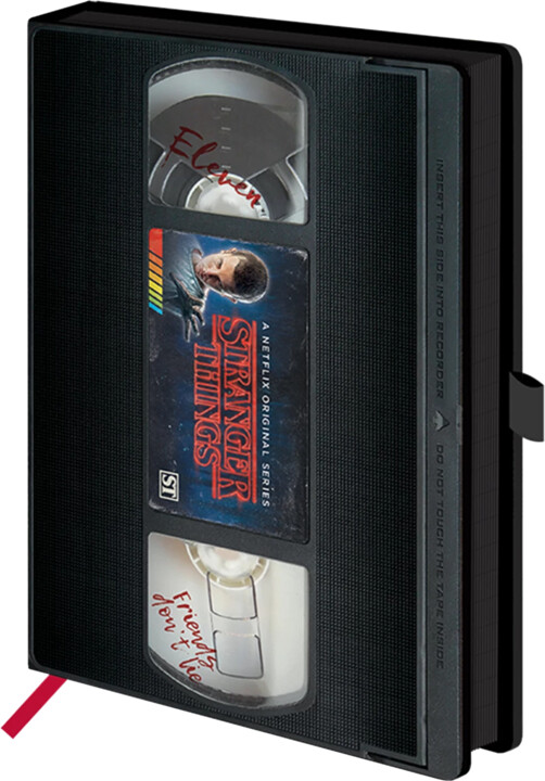 Zápisník Stranger Things - Season 1 VHS_338962474