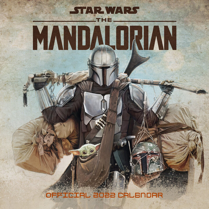 Kalendář 2022 - Star Wars: The Mandalorian - Mando