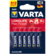 VARTA baterie Longlife Max Power AAA, 4+2ks