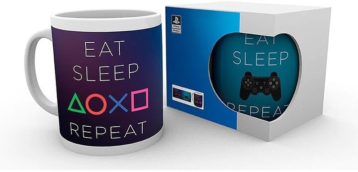 Hrnek PlayStation - Eat Sleep Play Repeat_1224508792