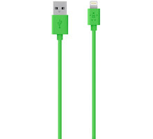 Belkin Synchronizační Lightning kabel 1.2m, zelená_1781787756