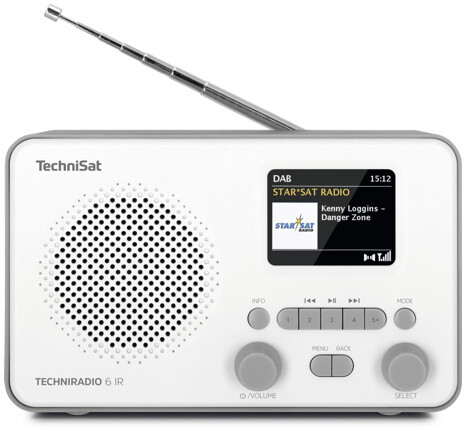 TechniSat TECHNIRADIO 6 IR, bílá_1757981250