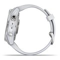 Garmin Fenix 7S Glass Silver / White Silicone Band_1689057353