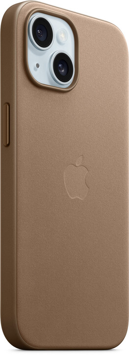 Apple kryt z tkaniny FineWoven s MagSafe na iPhone 15, kouřová_957000167