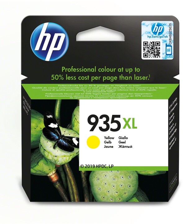 HP C2P26AE náplň č.935XL, žlutá_1617905922
