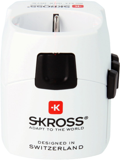 SKROSS PRO Light USb, 6.3A max., vč. USB nabíjení, uzemněný, UK+USA+Austrálie/Čína_349810769