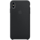 Apple silikonový kryt na iPhone XS Max, černá