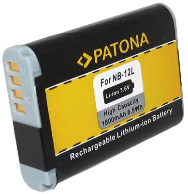 Patona baterie pro Canon, NB-12L 1800mAh_997482539