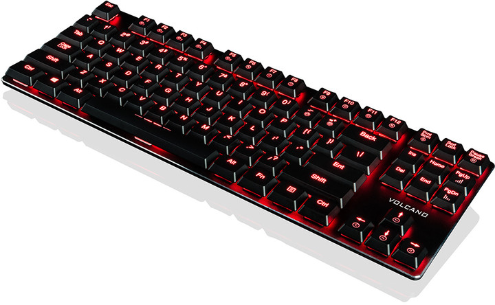 Modecom VOLCANO Blade, Kailh Slim Red, černá, US_318071844