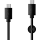 FIXED datový a nabíjecí USB-C kabel s konektorem USB-C, 15W, černá
