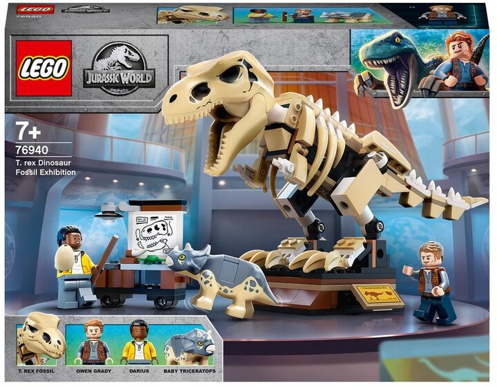 LEGO® Jurassic World 76940 Výstava fosílií T-rexe_814922342