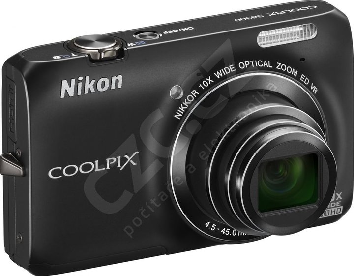 Nikon Coolpix S6300, černý_593062920