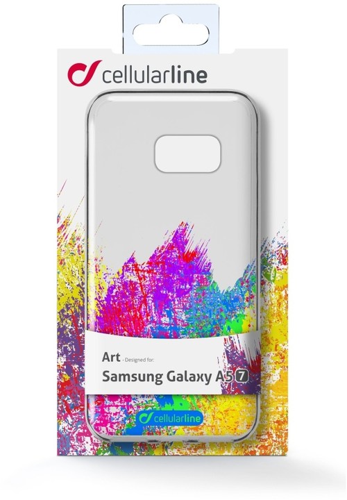 CellularLine STYLE průhledné gelové pouzdro pro Samsung Galaxy A5 (2017), motiv ART_1272786855