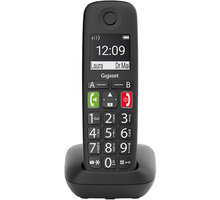 Gigaset E290, hlavní telefon, bez záznamníku, černá_329434404