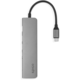 EPICO Hub Multimedia 3 s rozhraním USB-C pro notebooky a tablety - vesmírně šedá