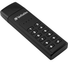 Verbatim Keypad Secure Drive, 32GB, černá Poukaz 200 Kč na nákup na Mall.cz