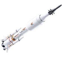 Stavebnice Sluban Space: Raketa ro raketoplán, 2v1