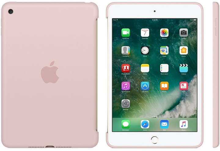 Apple iPad mini 4 pouzdro Silicone Case, Pink Sand_2078518548