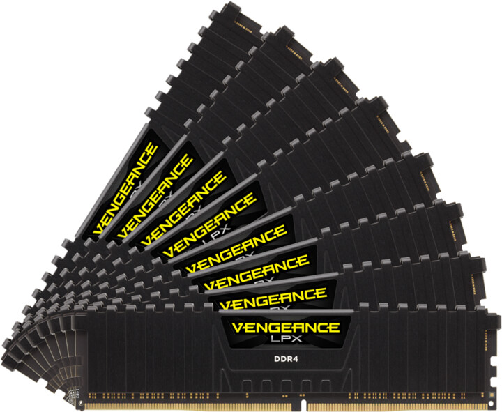 Corsair Vengeance LPX Black 128GB (8x16GB) DDR4 2133_161216436