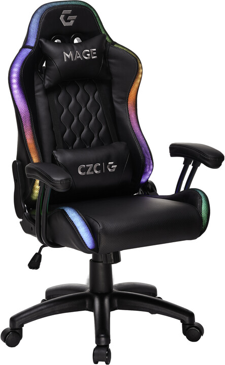 CZC.Gaming Mage, dětská herní židle, RGB, černá_157524622