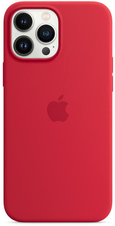Apple silikonový kryt s MagSafe pro iPhone 13 Pro Max, červená PRODUCT(RED)_1271697105