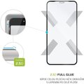 FIXED ochranné tvrzené sklo Full-Cover pro iPhone XR/11, lepení přes celý displej, černá