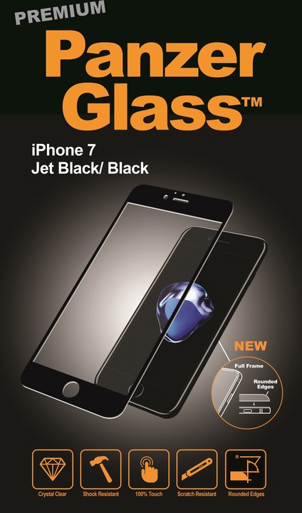 PanzerGlass Premium pro Apple iPhone 7/8, černé_78880305