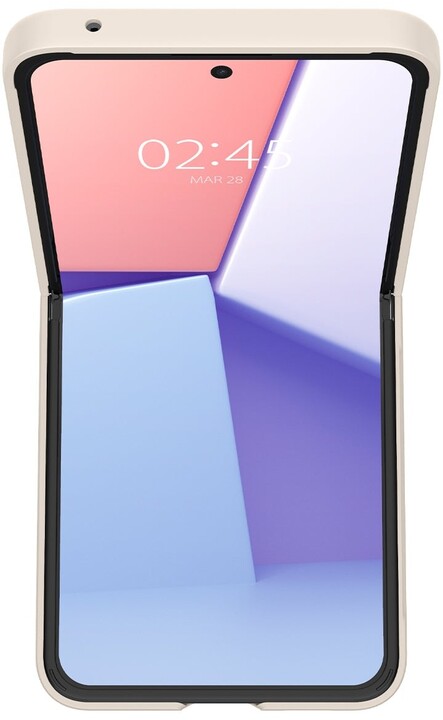 Spigen ochranný kryt Air Skin pro Samsung Galaxy Z Flip5, slonovinová_171601813