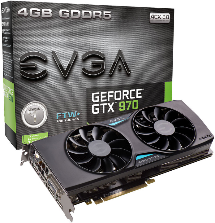 EVGA GeForce GTX 970 FTW+ ACX 2.0+, 4GB GDDR5_454436869