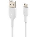 Belkin kabel USB-A - microUSB, M/M, 1m, bílá_22379552