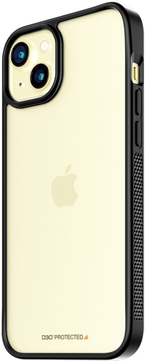 PanzerGlass ochranný kryt ClearCase D3O pro Apple iPhone 15 Plus, Black edition_257654860