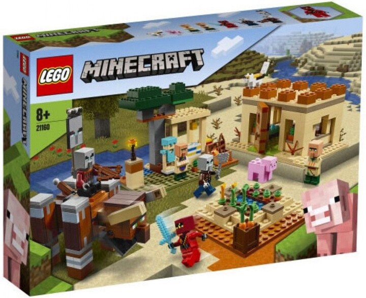 LEGO® Minecraft™ 21160 Útok Illagerů