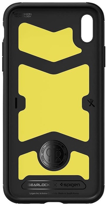 Spigen pouzdro Gearlock pro iPhone XS Max, černá_488545449