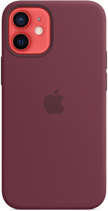 Apple silikonový kryt s MagSafe pro iPhone 12 mini, vínová_236064855
