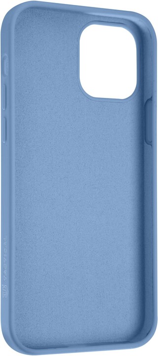 Tactical silikonový kryt Velvet Smoothie pro iPhone 12/12 Pro (6.1&quot;), světle modrá_896405050