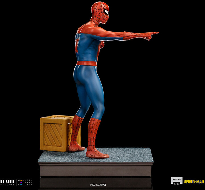 Figurka Iron Studios Spider-Man &#39;60s Animated Series - Art Scale 1/10_918084074