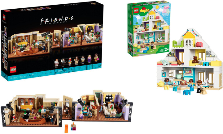 Extra výhodný balíček LEGO® - Byty ze serálu Přátelé 10292 a Domeček na hraní 10929_698529460