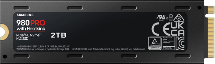 Samsung SSD 980 PRO, M.2 - 2T, Heatsink_1522174482