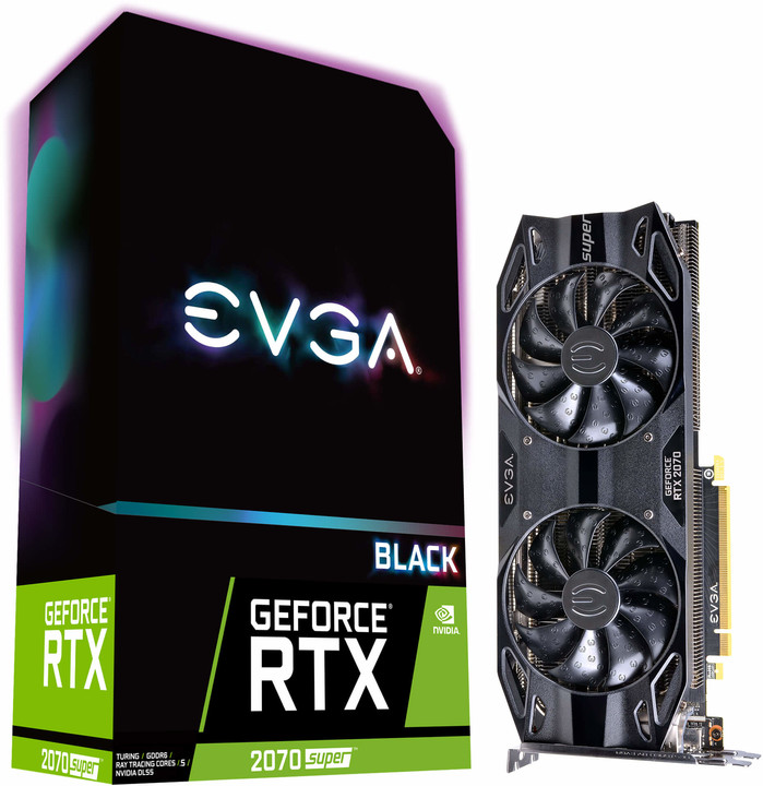 EVGA GeForce RTX 2070 SUPER BLACK GAMING, 8GB GDDR6_706704397