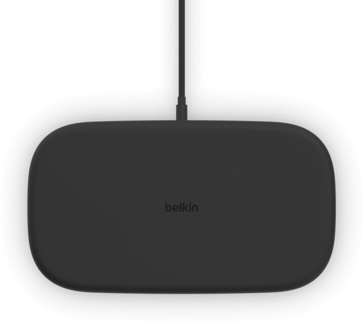 Belkin duální bezdrátová nabíječka TrueFreedom PRO, Qi, 2x10W, černá_726169701