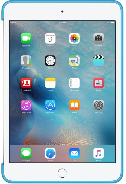 Apple iPad mini 4 Silicone Case, modrá_2126784479
