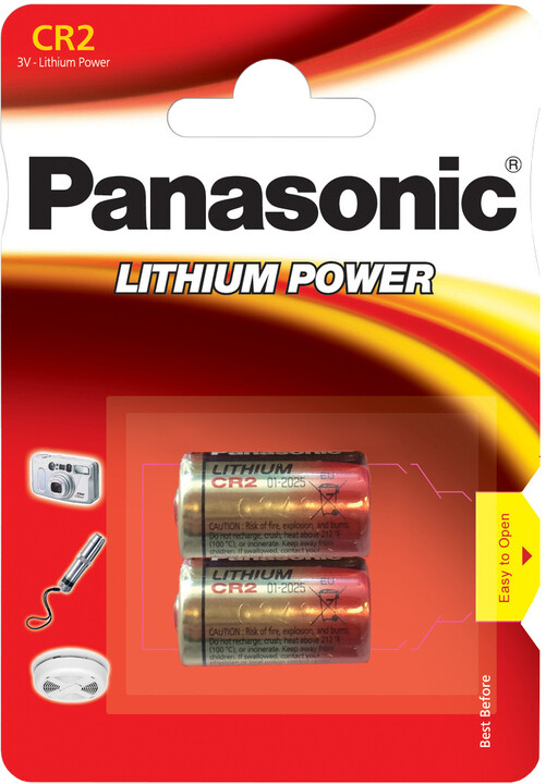 Panasonic baterie CR2 2BP Li_387218854