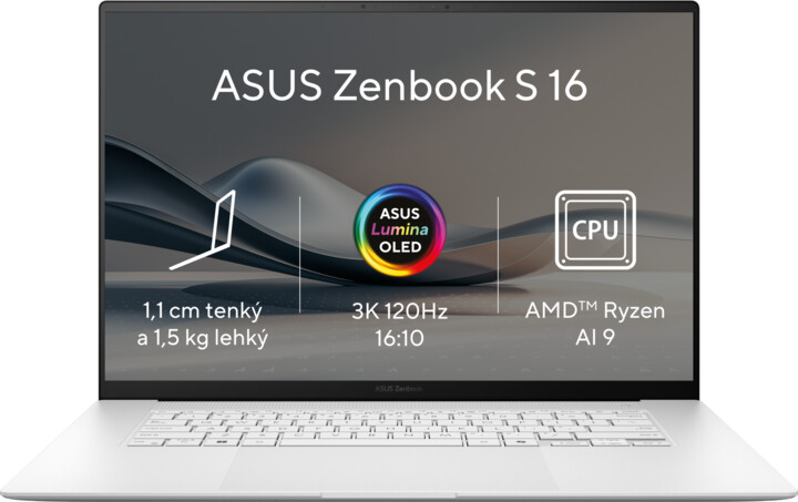 ASUS Zenbook S 16 OLED (UM5606), bílá_943447898