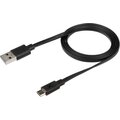 Xtorm kabel USB - micro USB, plochý, M/M, 1m, černá_259562633