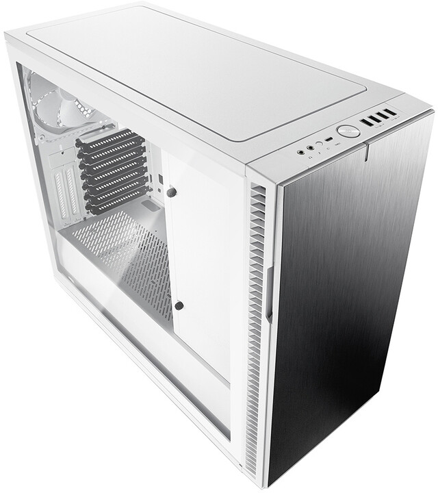 Fractal Design Define R6 USB-C Tempered glass, White_1747782746