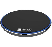 Sandberg bezdrátová nabíječka Qi, podložka, Wireless Charger Alu Pad 10W_1472939733