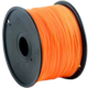 Gembird tisková struna (filament), PLA, 1,75mm, 1kg, neonová oranžová