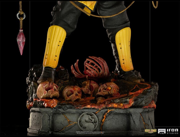 Figurka Iron Studios Mortal Kombat - Scorpion Art Scale, 1/10_574593625